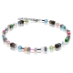 Coeur de Lion GeoCUBE® Necklace multicolour spring pastel - Jewelry Sale