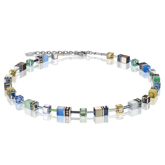 Coeur de Lion GeoCUBE® Necklace multicolour gentle - Jewelry Sale