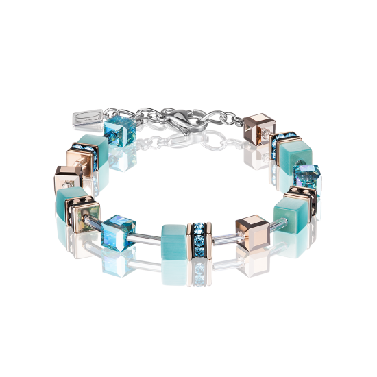 Coeur de Lion GeoCUBE® Bracelet aqua - Jewelry Sale