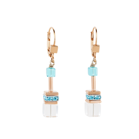 Coeur de Lion GeoCUBE® Earrings multicolour-crystal - Jewelry Sale