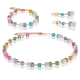 Coeur de Lion GeoCUBE® Earrings multicolour-crystal - Jewelry Sale
