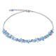 Coeur de Lion Necklace Swarovski® Crystals & stainless steel light blue - Jewelry Sale