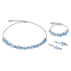 Coeur de Lion Necklace Swarovski® Crystals & stainless steel light blue - Jewelry Sale