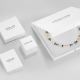 Coeur de Lion GeoCUBE® Bracelet chalcedony & haematite light blue - Jewelry Sale